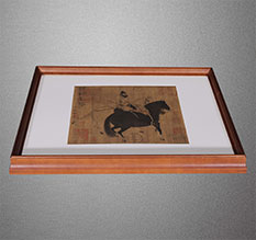 普宁书画装裱配框服务案例